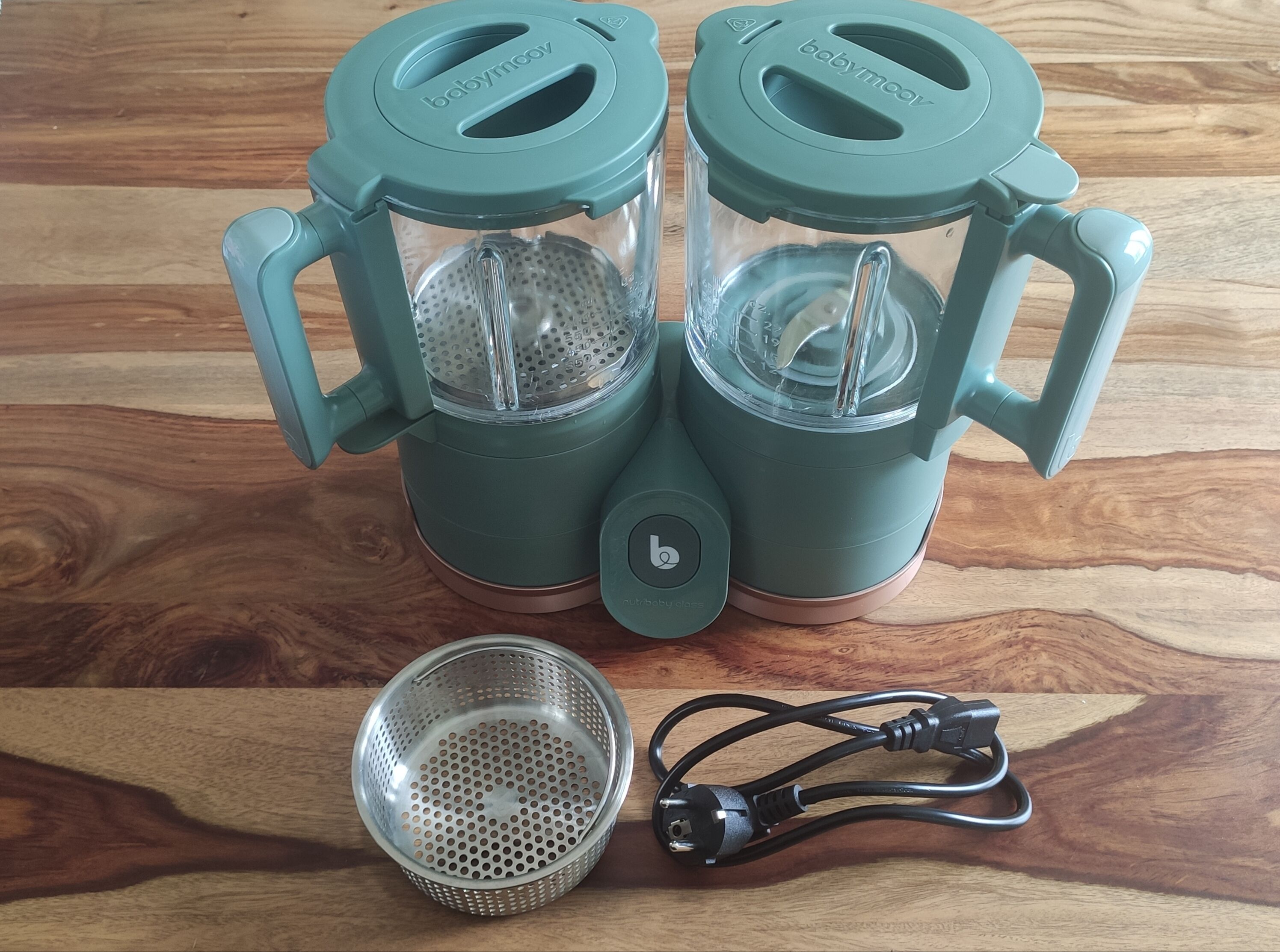 avis nutribaby glass green forest